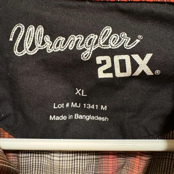 Wrangler Men’s Shirt Size XL - Picture 3 of 8